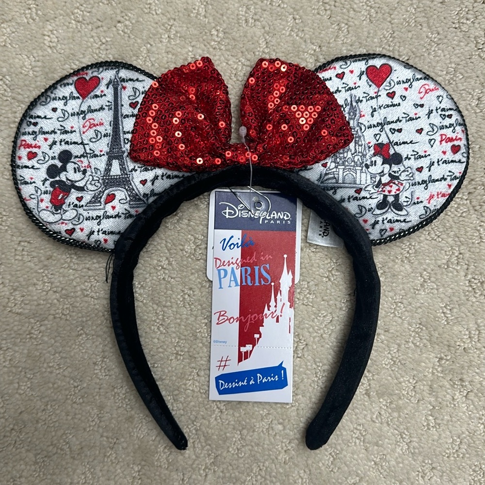 Minnie Mouse Paris Disneyland Ears